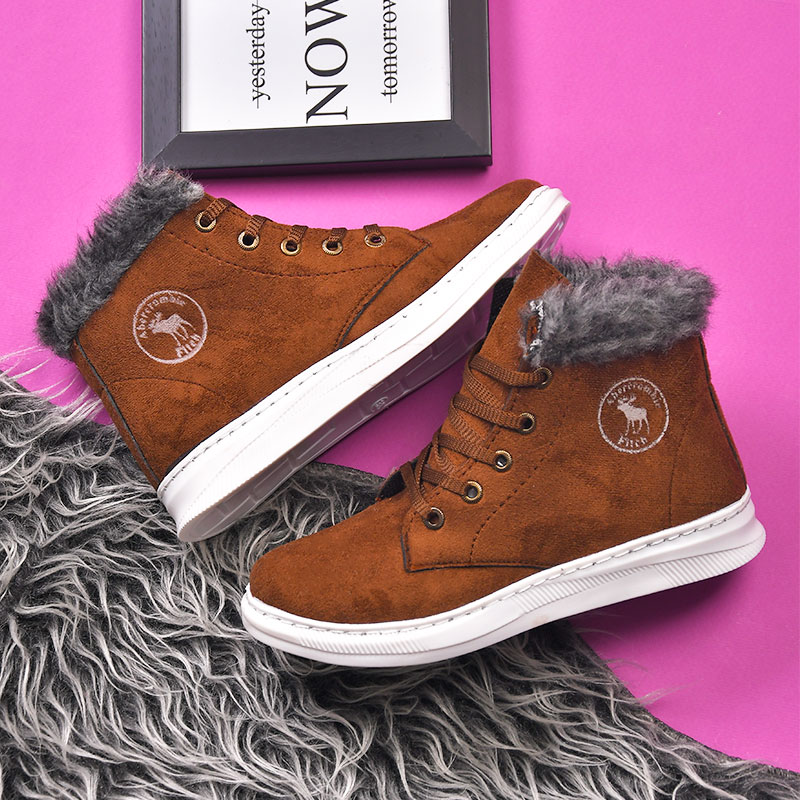 نیم بوت دخترانه قهوه ای مدل Kety