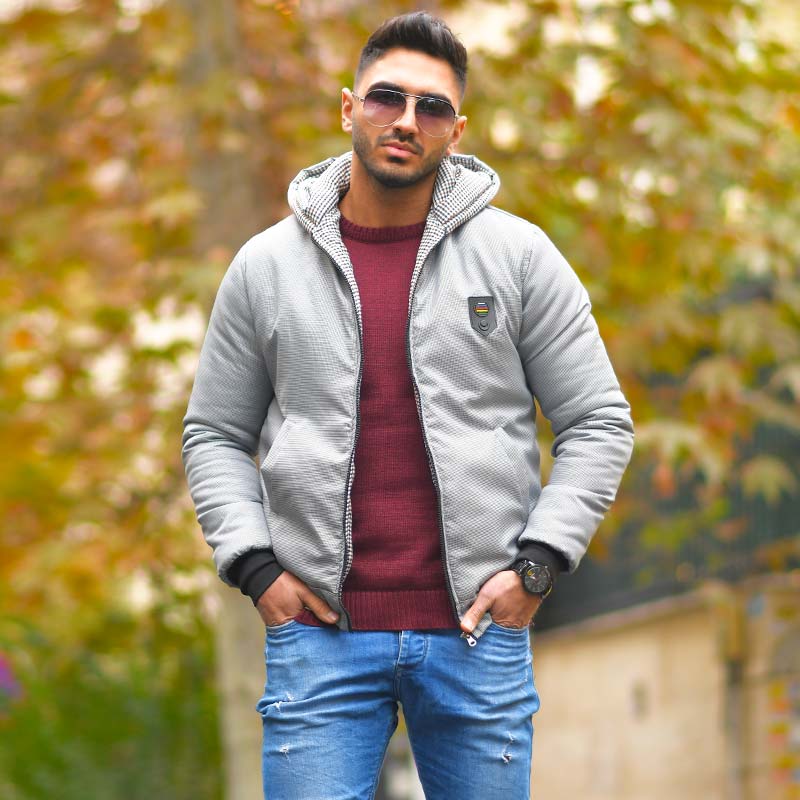 کاپشن مردانه مدل SAZAN