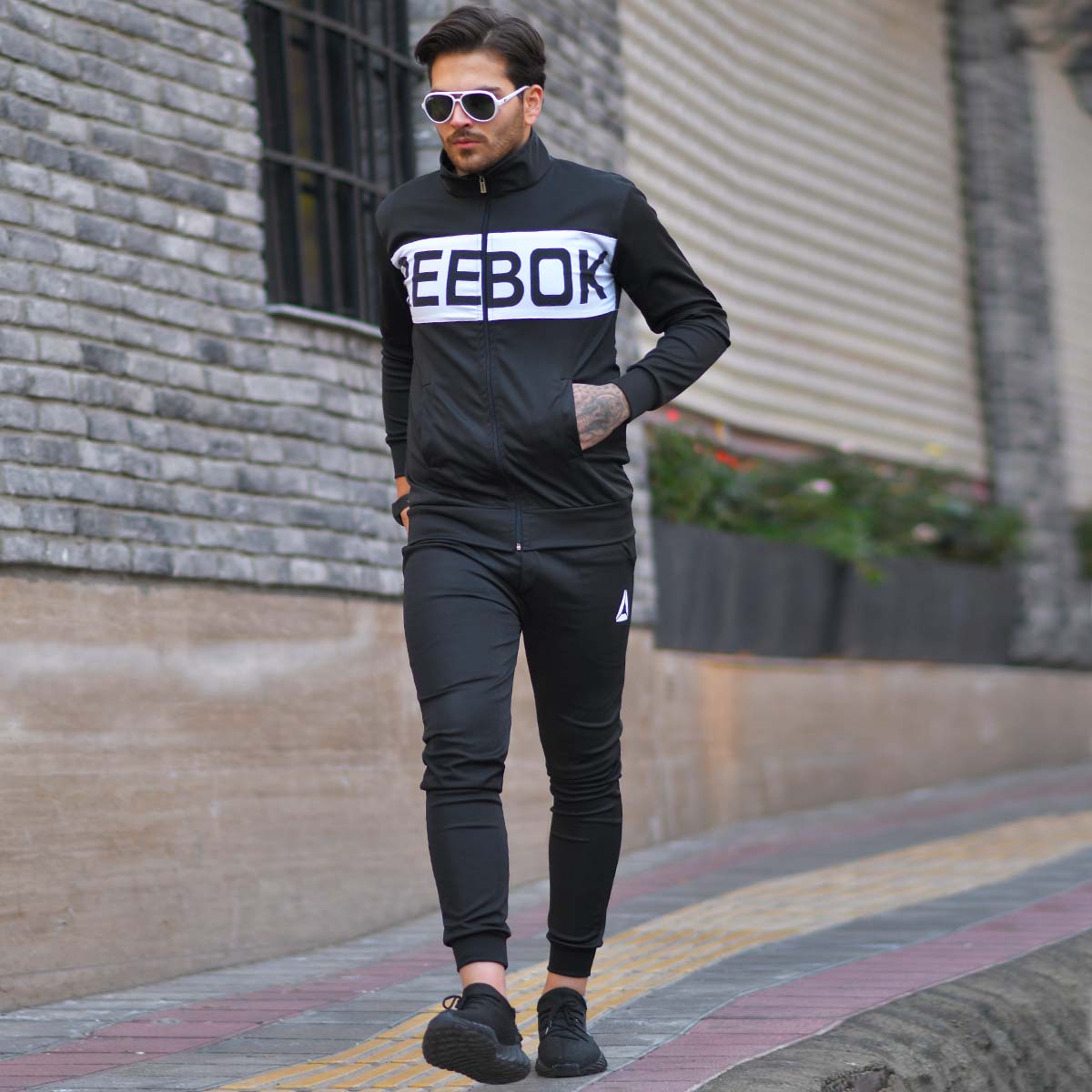 ست سوئیشرت شلوارمردانه Reebok مدلBarzam