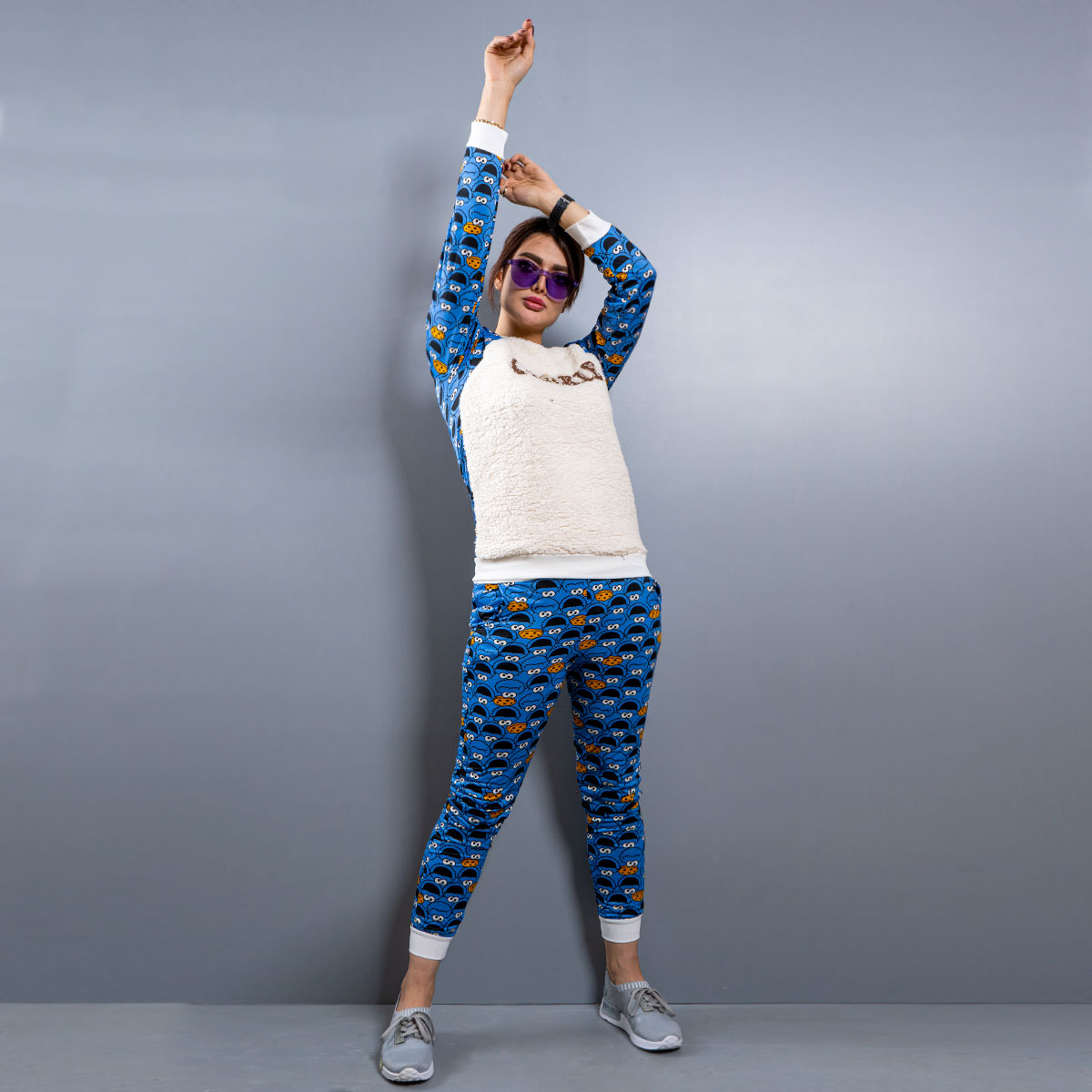 ست تیشرت شلوار دخترانه مدل Afroz