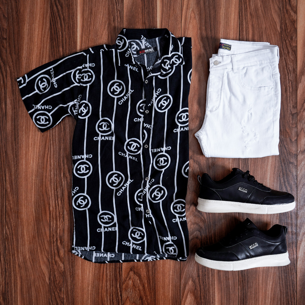 پیراهن هاوایی مردانه مدل marco