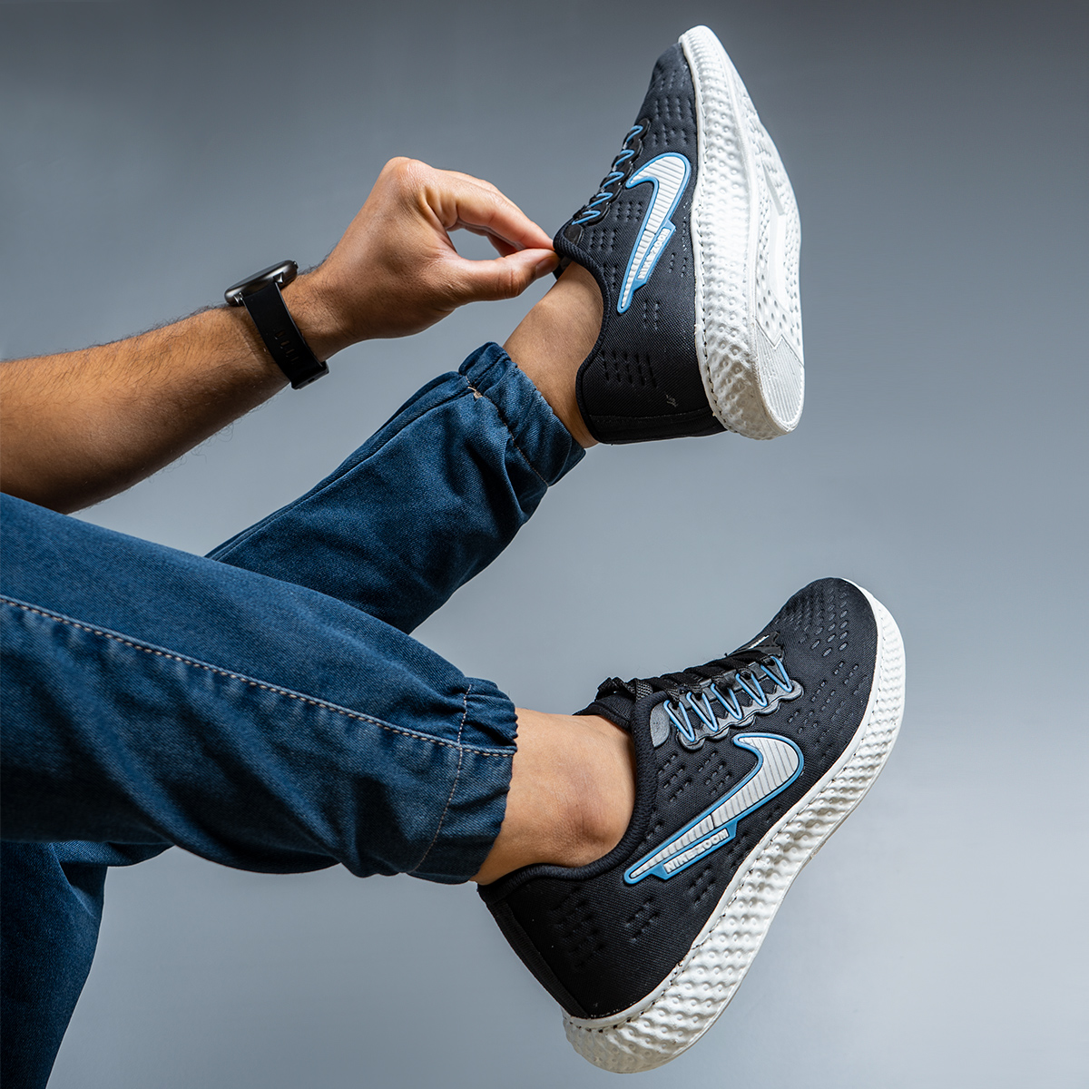 کفش ورزشی Nike مردانه مشکی مدل vamsi