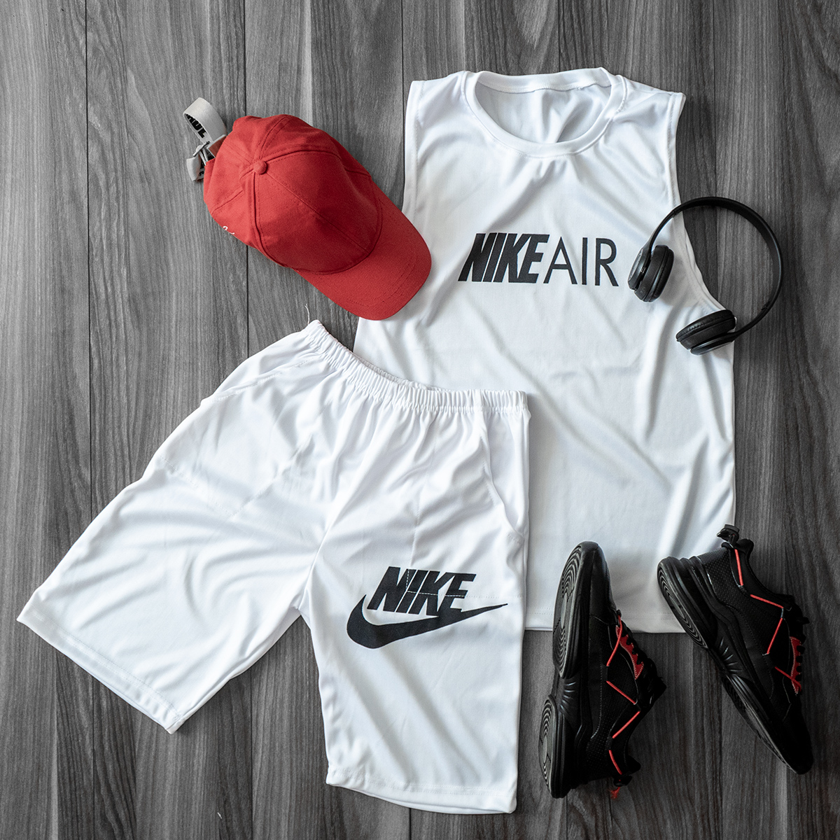 ست رکابی شلوارک NIKE AIR مردانه مدل G66