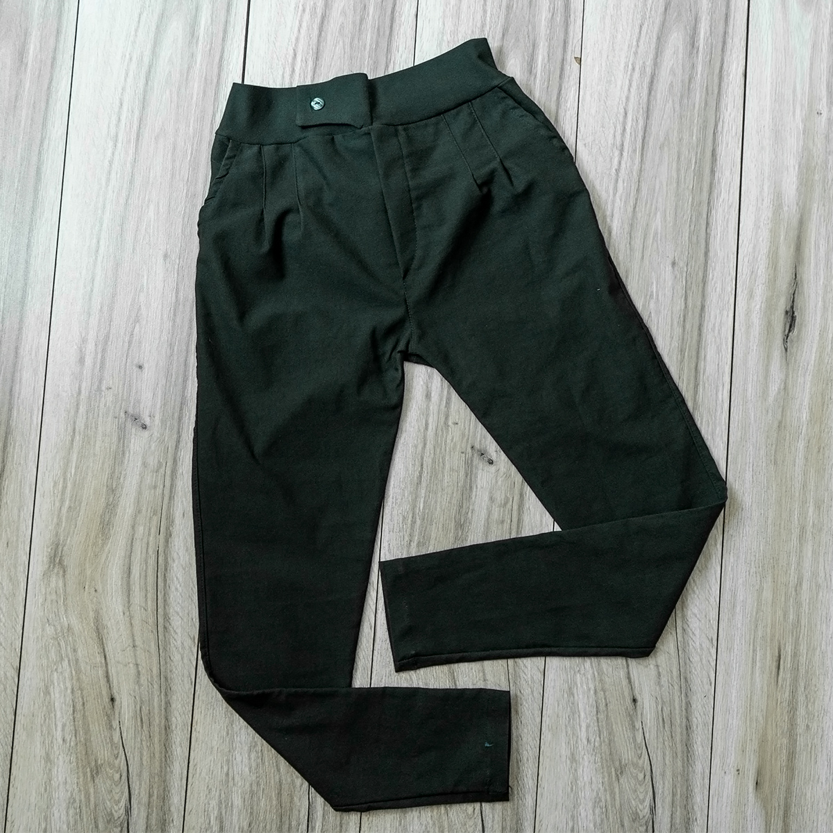 شلوار مردانه سبز یشمی مدل Aflak