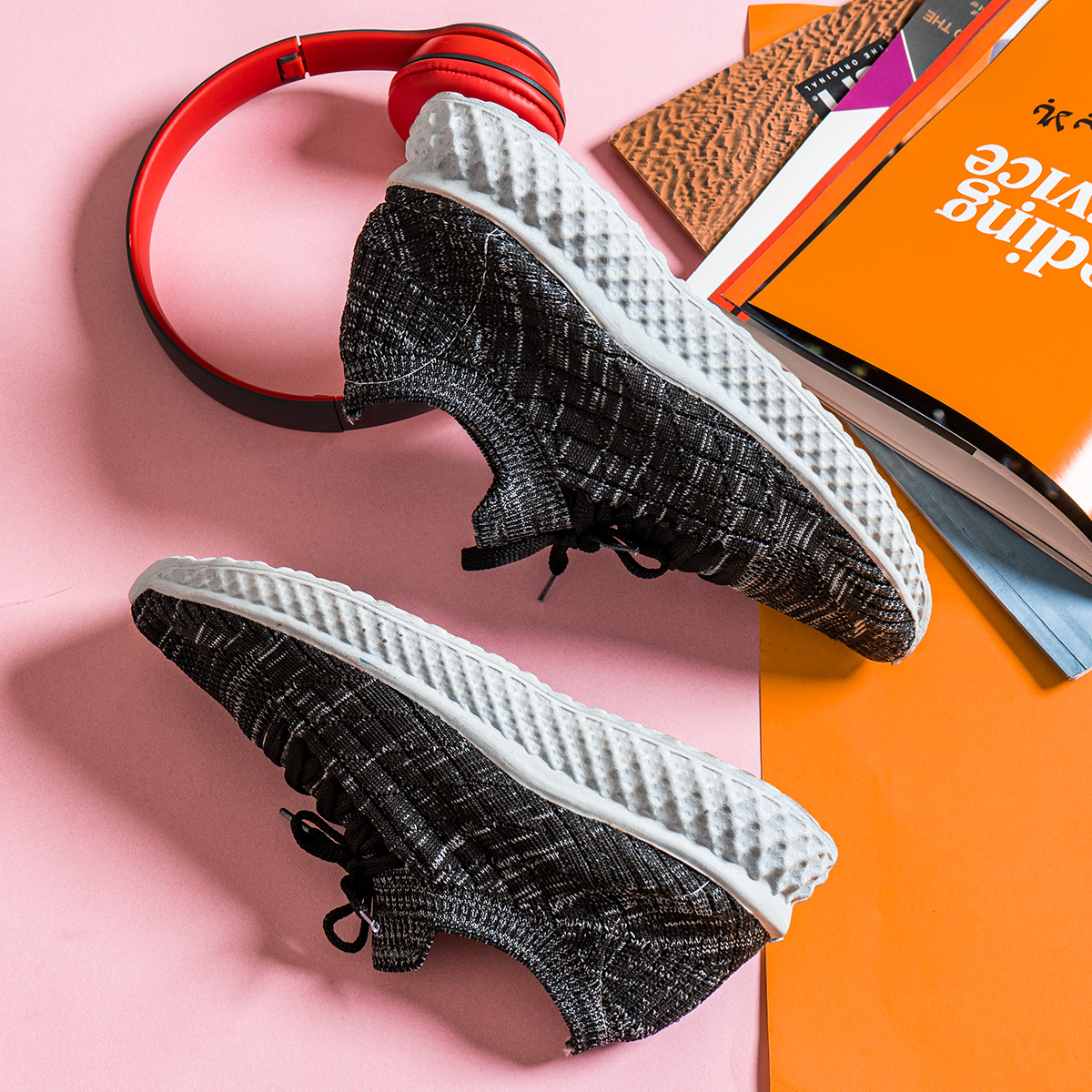 کفش ورزشی زنانه مشکی مدل Bela