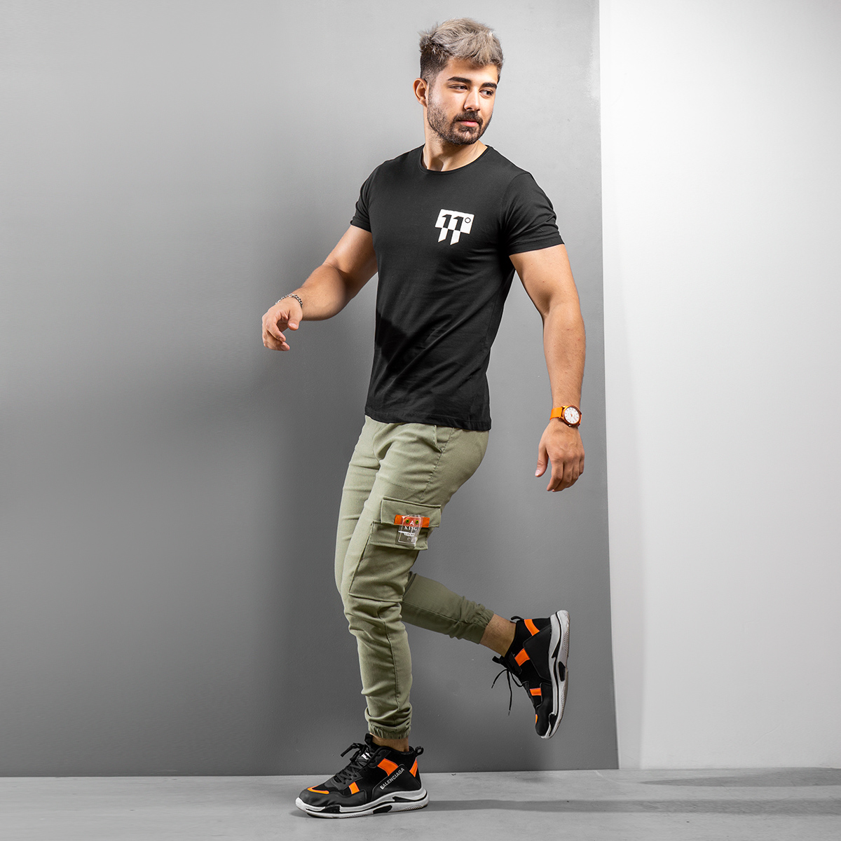 شلوار اسلش مردانه سبز مدل Morgan