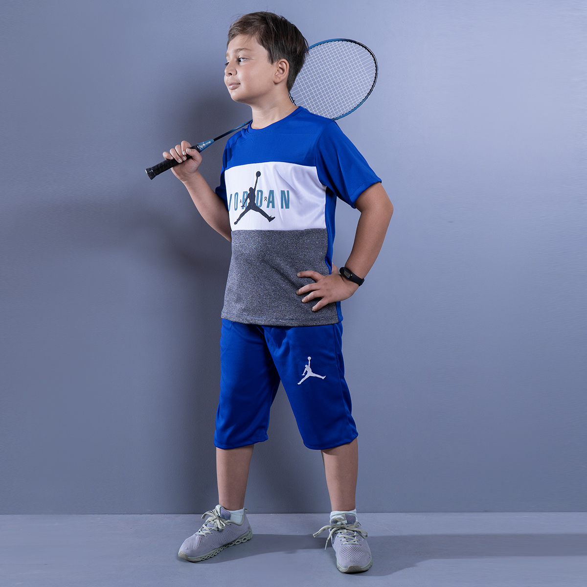 ست بچه گانه تیشرت شلوارک Jordan مدل Z169