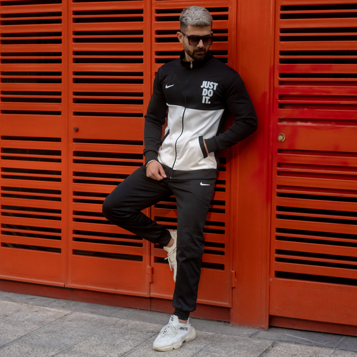 ست سوئیشرت شلوار Just do itمردانه مدل Farid