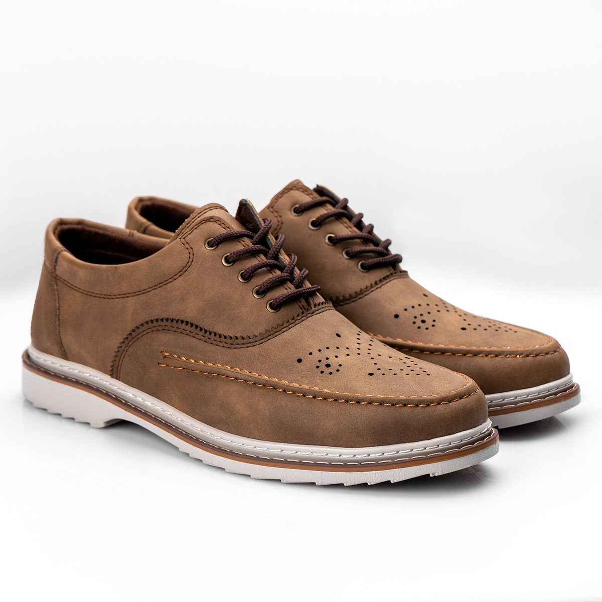 کفش مردانه خاکی مدل sevik