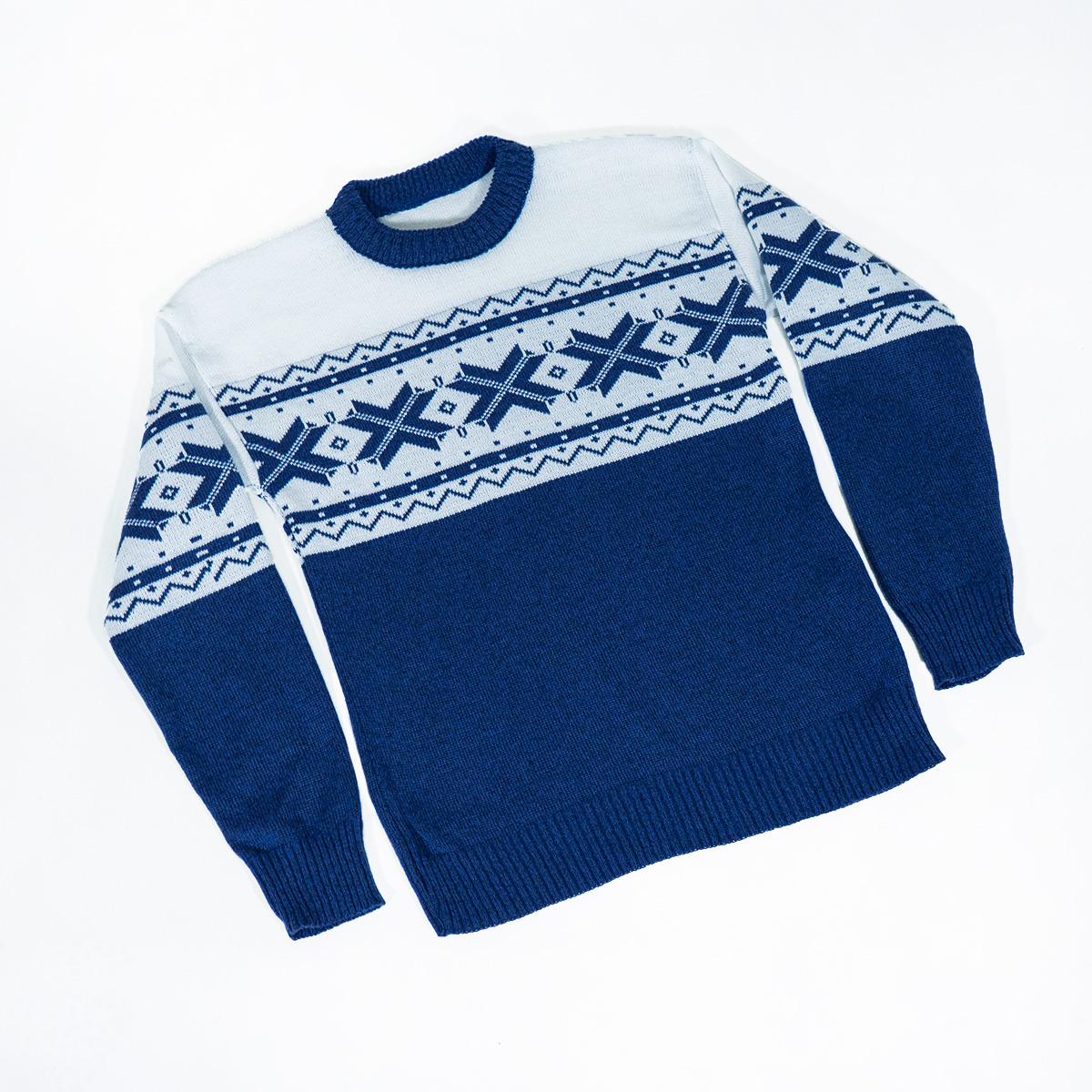 پلیور بافت سرمه ای مدل Boran