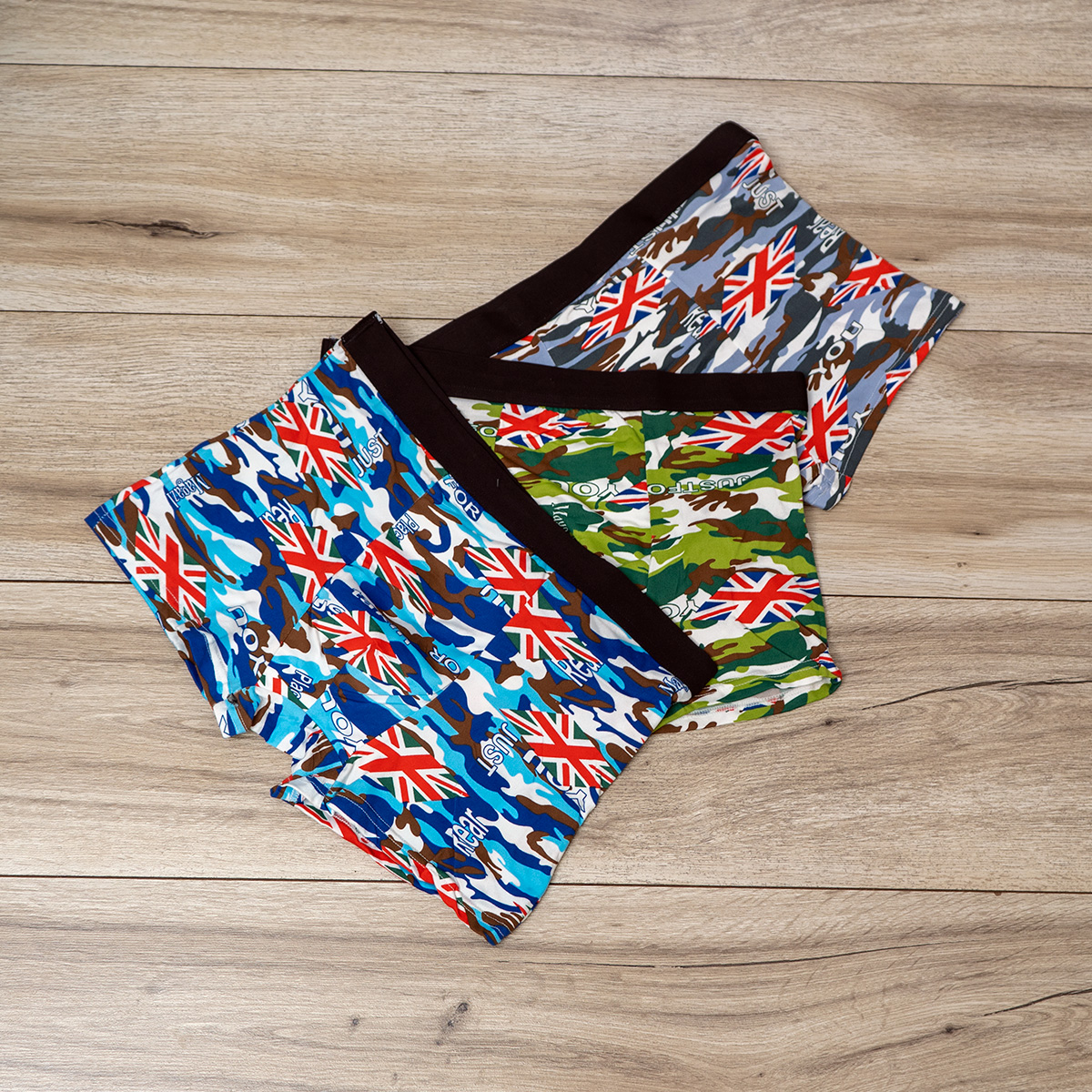 شورت نیم پا قهوه ای (T)مدل Ust(T)