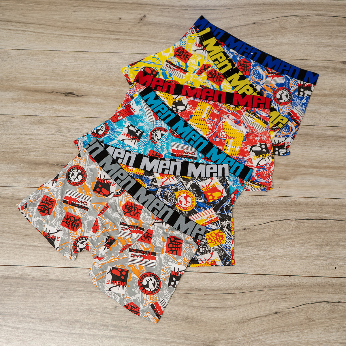 شورت نیم پا آبی (T)مدل .MAN(T)