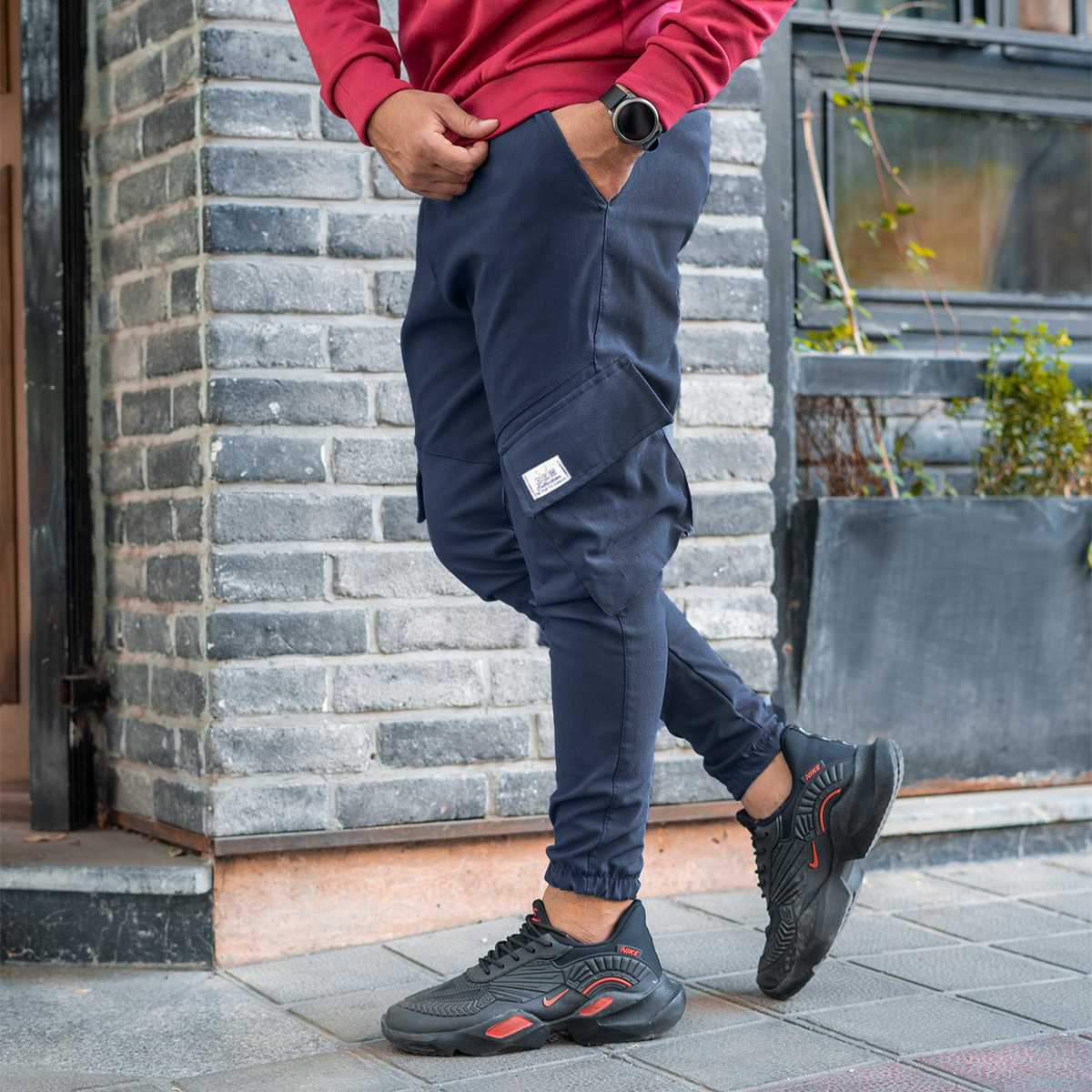 شلوار اسلش Potin سرمه ای