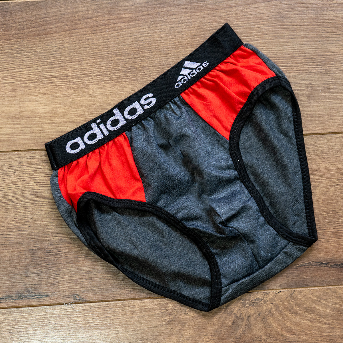 شورت مردانه ذغالی قرمز مدل alfa