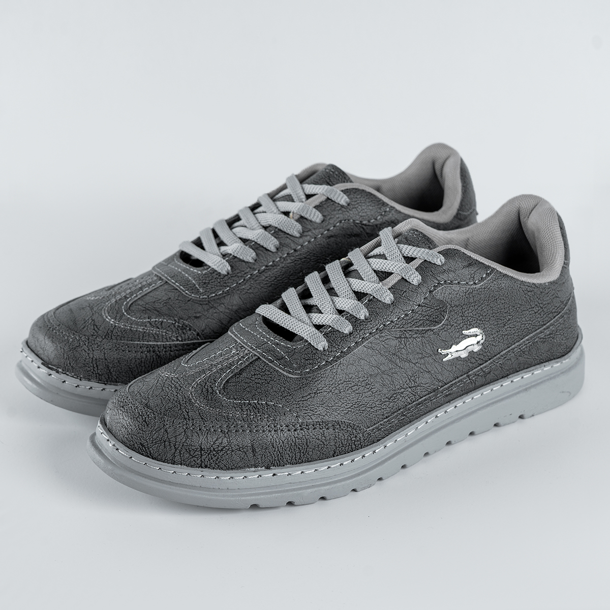 کفش تخت LACOSTE مردانه طوسی مدلHeron