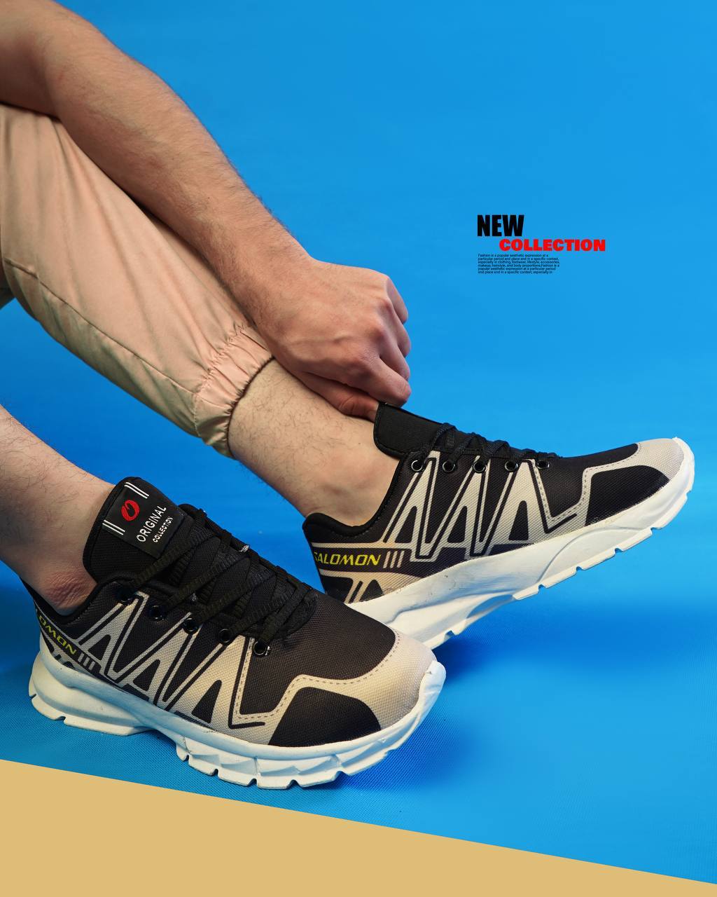 کفش ورزشی Salomon مردانه طوسی مشکی مدلPadra