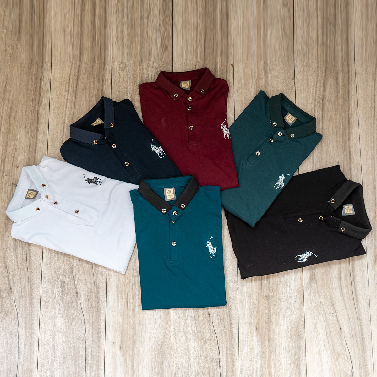 تیشرت POLO مردانه زرشکی مدل Havino