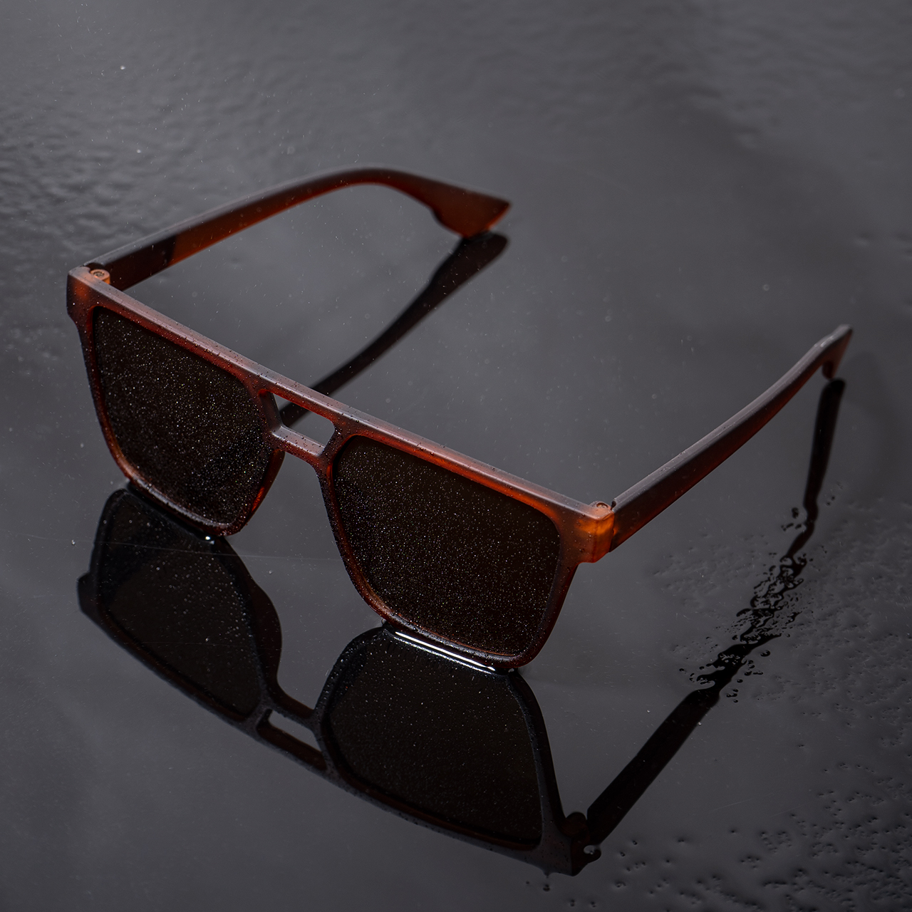 عینک آفتابی قهوه ای مدل A42