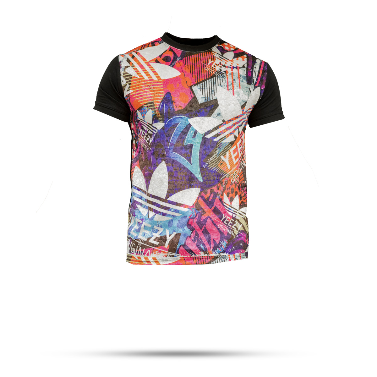 تیشرت مخمل مردانه آدیداس سفیدمدل L103