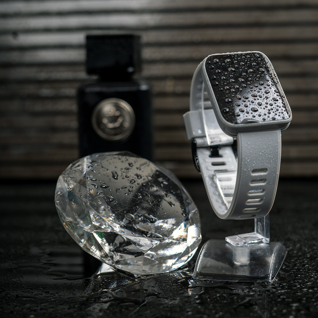 ساعتLED طوسی مدل W330