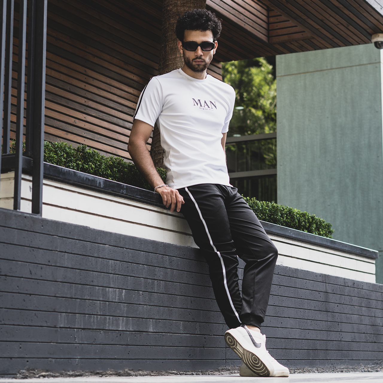 ست تیشرت شلوار MAN مردانه مدل Kamyar