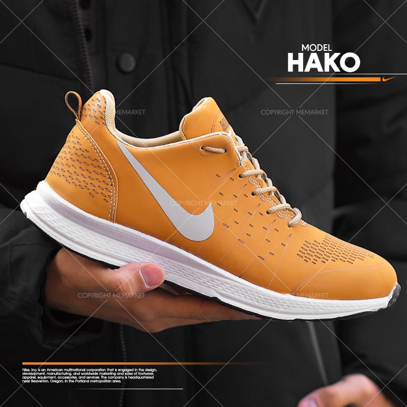 کفش مردانه NIKE مدل HAKO عسلی