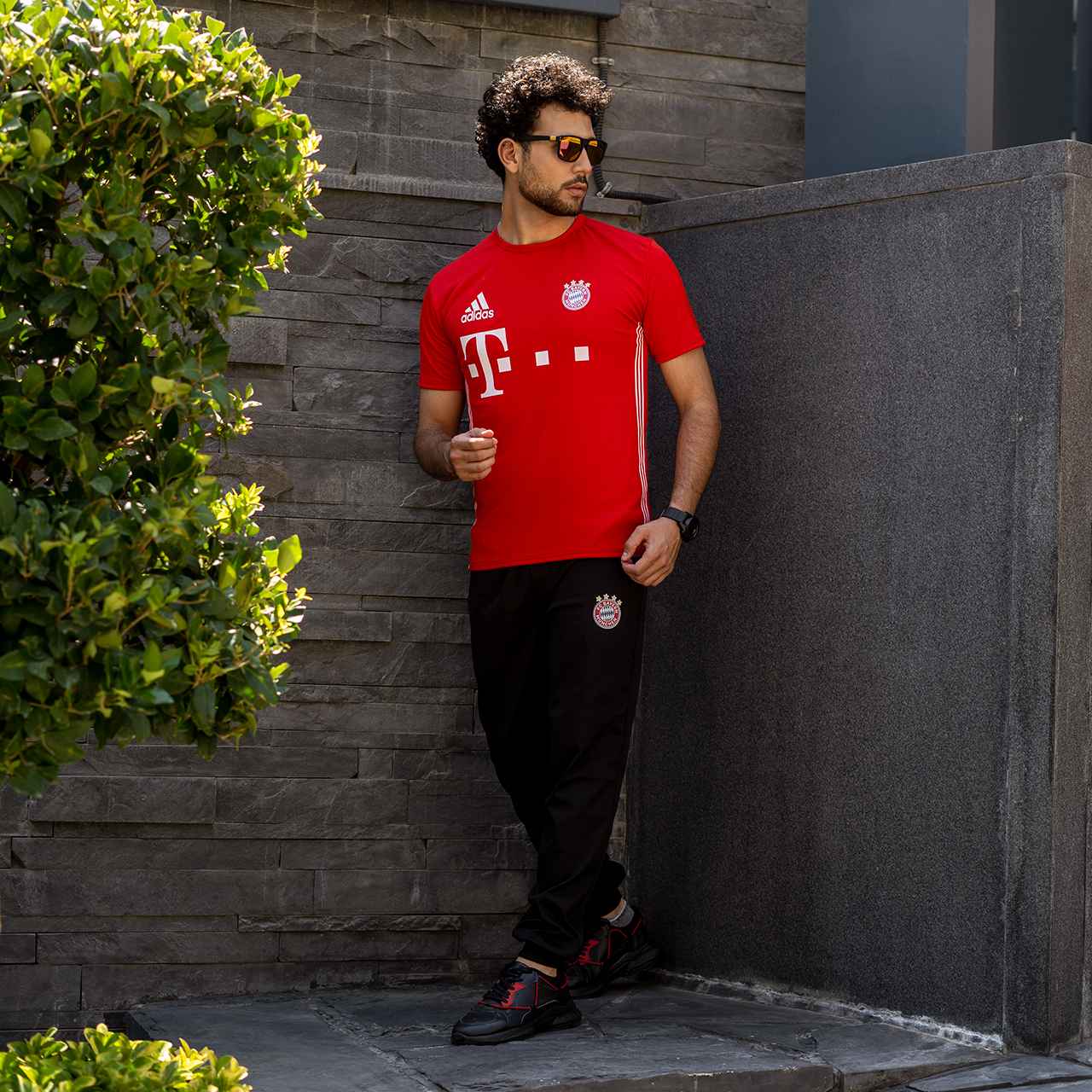 ست تیشرت شلوار Bayern Munich مردانه مدل Roto