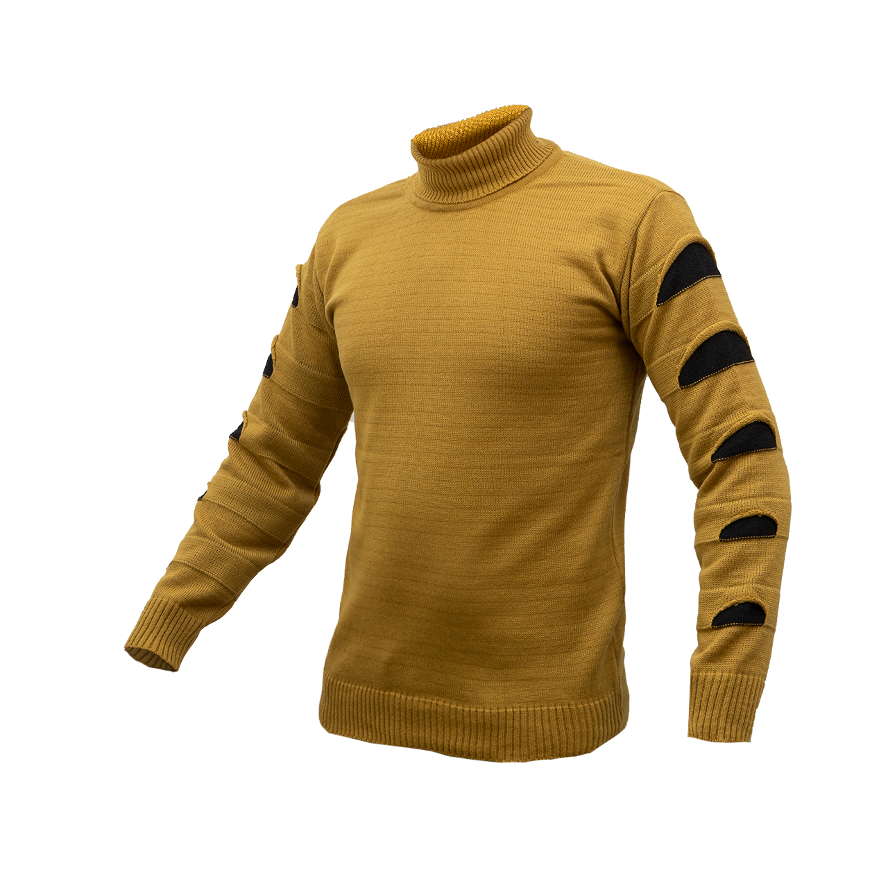 پلیوریقه اسکی خردلی مشکی مردانه مدلQ10