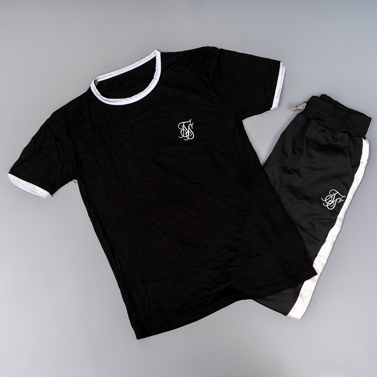 ست تیشرت شلوارمشکی مدلX185