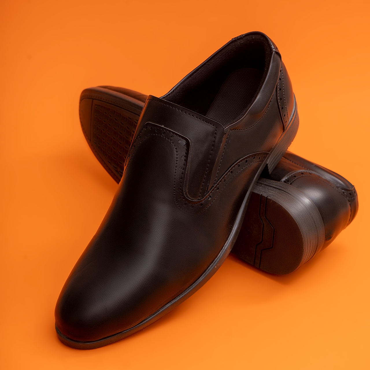 کفش رسمی مردانه مشکی مدل X302