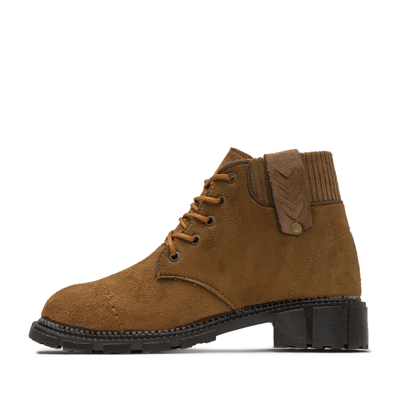 نیم بوت دخترانه قهوه ای مدل Nadia