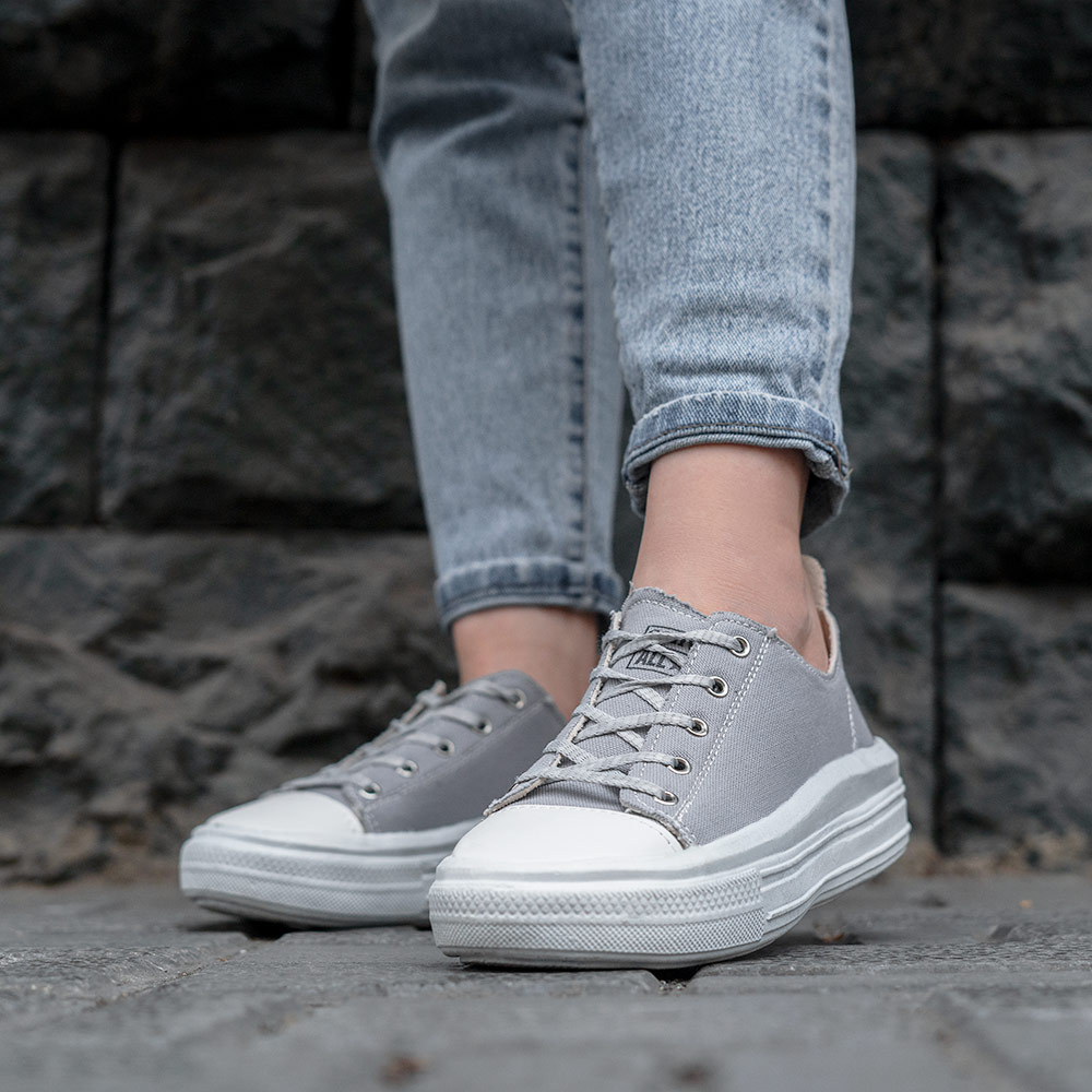 کفش ورزشی طوسی All Star زنانه مدل venus