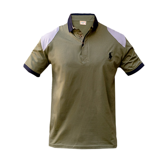 تیشرت Polo سبز مردانه مدل HAKO