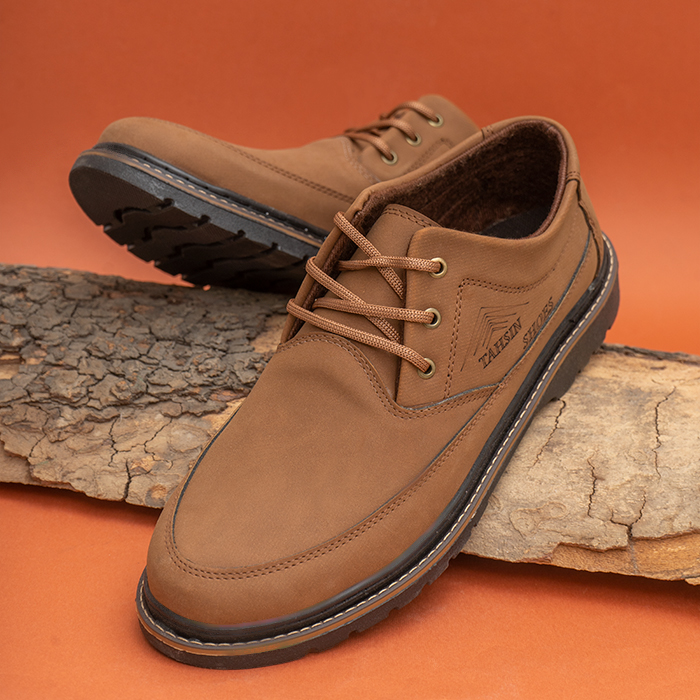 کفش مردانه قهوه ای مدل Tahsin