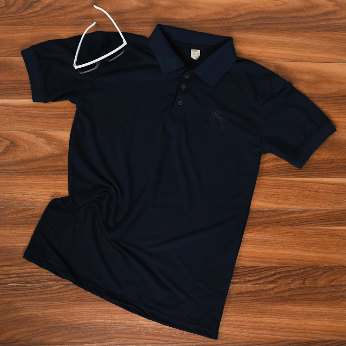 تیشرت مردانه سرمه ای مدل burberry