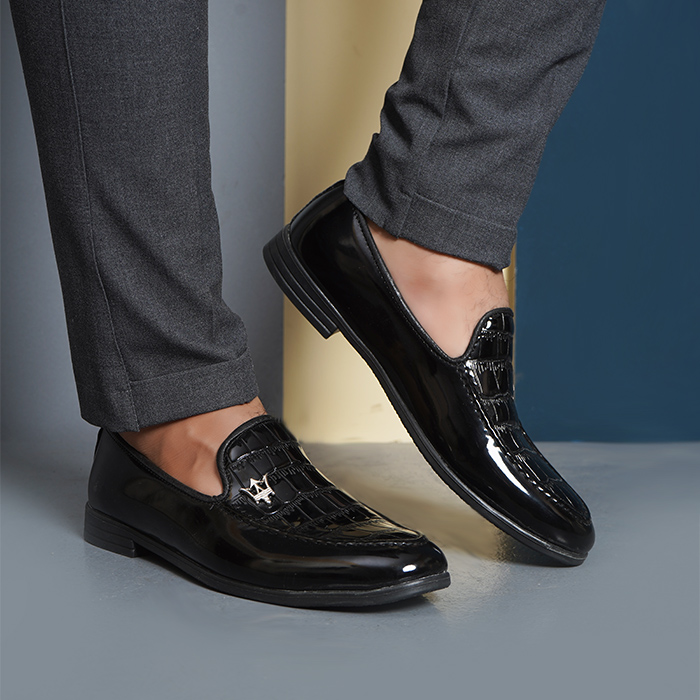 کفش کالج مردانه مشکی مدل Maniar