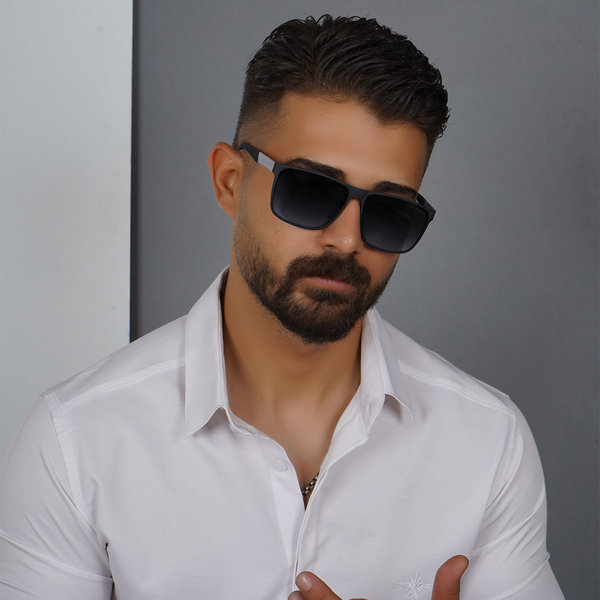 عینک مشکی مردانه مدل Porsche