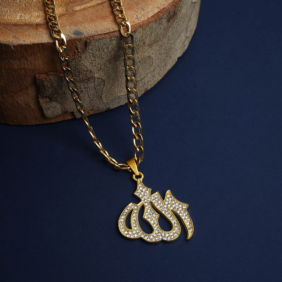 گردنبند طلایی مدل Allah
