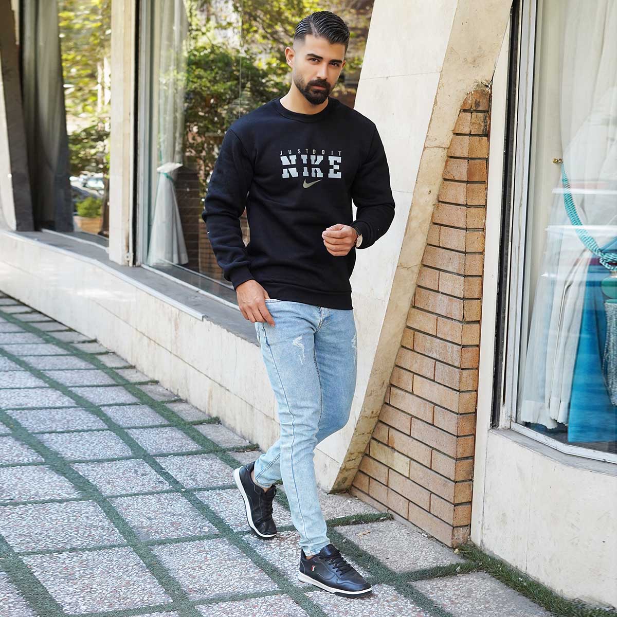 دورس نایک مشکی مردانه مدل MAHRAN