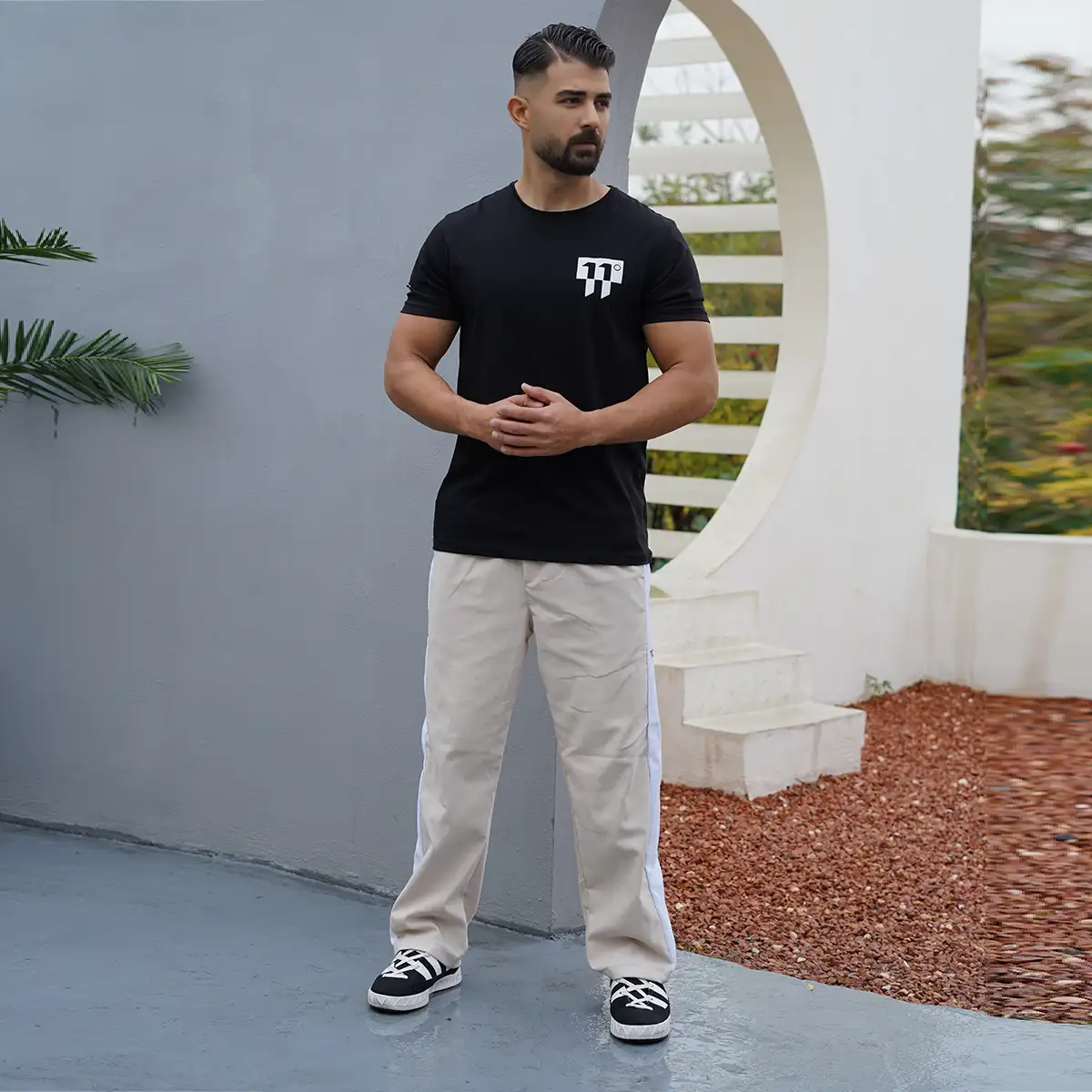 شلوار مردانه کرم مدل Farin