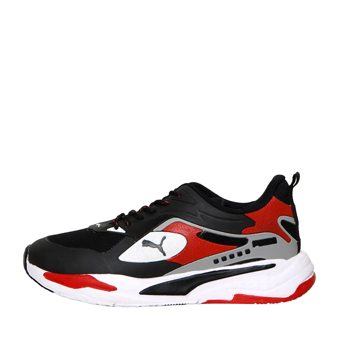 کفش ورزشی مردانه مشکی قرمز مدل Pumash