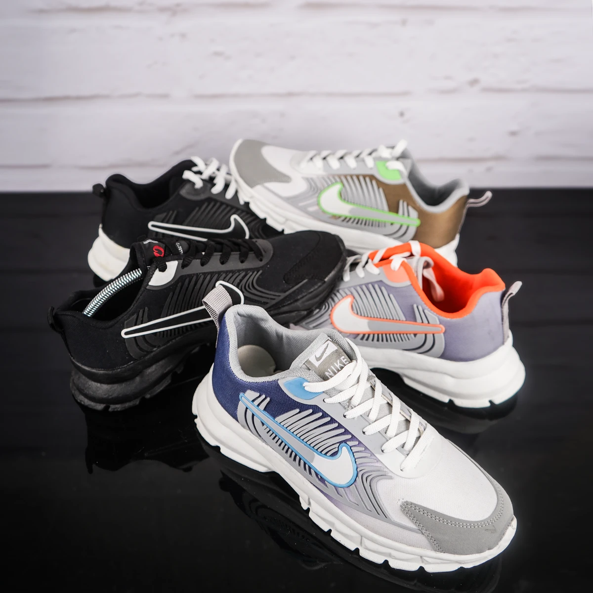 کفش ورزشی مردانه نایک مشکی مدل مدل Farhan