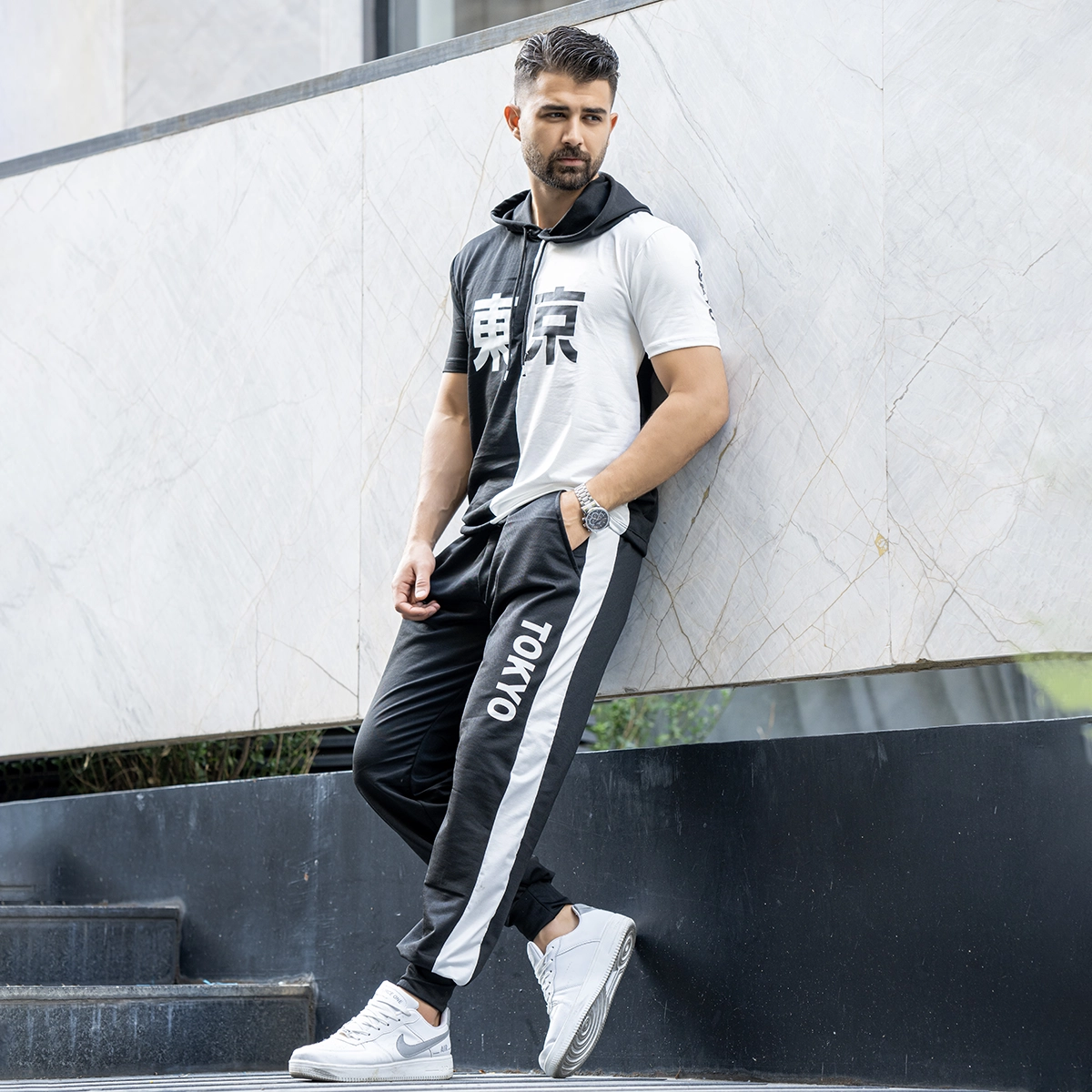 ست هودی شلوار مردانه مدل tokyo