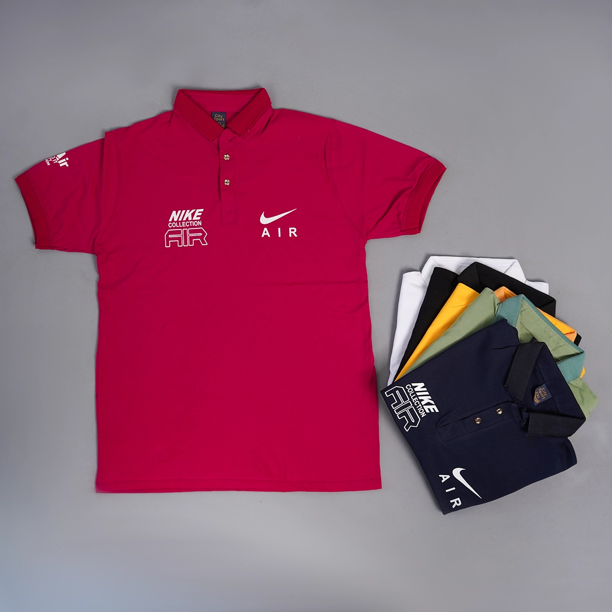 تیشرت مردانه سبز مدل nike air collection