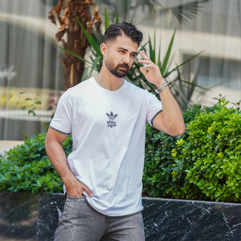 تیشرت مردانه Adidas سفید مدل T60
