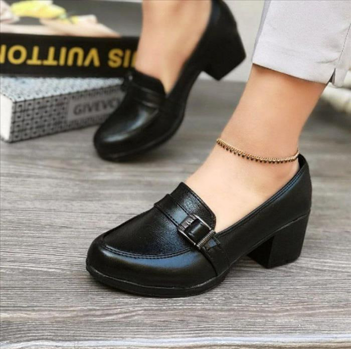 کفش پاشنه دار زنانه سگکی مدل Katy