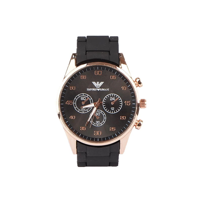 ساعت مچی مردانه مشکی مدل Armani