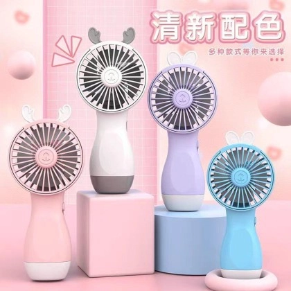 پنکه دستی فانتزی طرح شاخدار