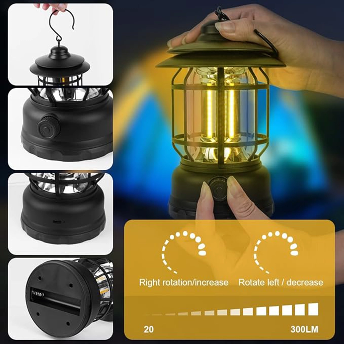 فانوس شارژی کمپینگ