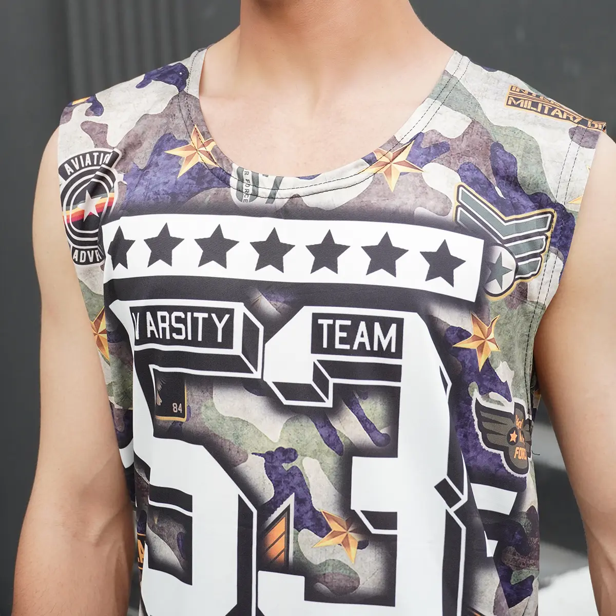 ست رکابی شلوارک مردانه مدل 53